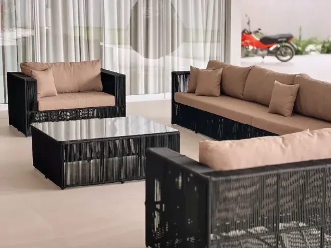 CONJUNTO DE SOFÁ ROMA/JESSI