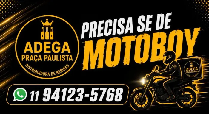 Vaga de motoboy (Zé delivery)