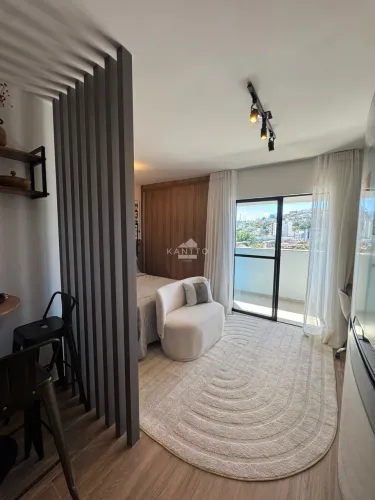 **Studio em Construção com Excelente Localização em Juiz de Fora**