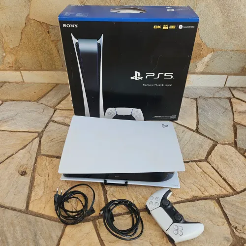 Console PlayStation 5 Slim Edição Digital 825 GB branco Sony