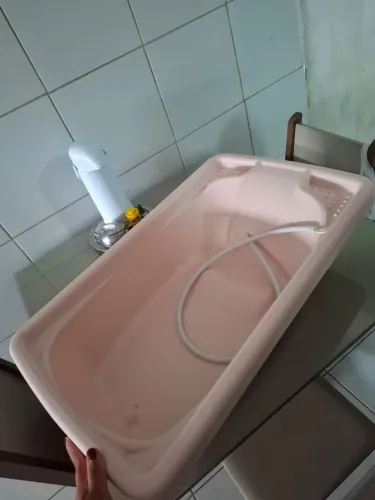 Banheira Burigotto Rosa