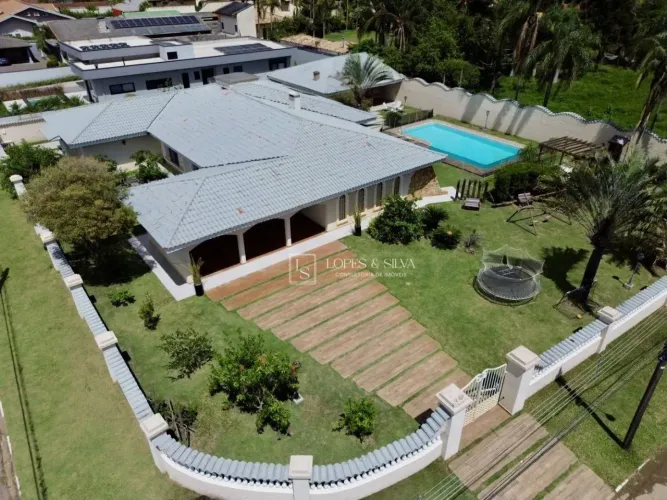 Casa com 7 dormitórios à venda, 629 m² por R$ 5.500.000,00 - Condomínio Flamboyant - Atiba