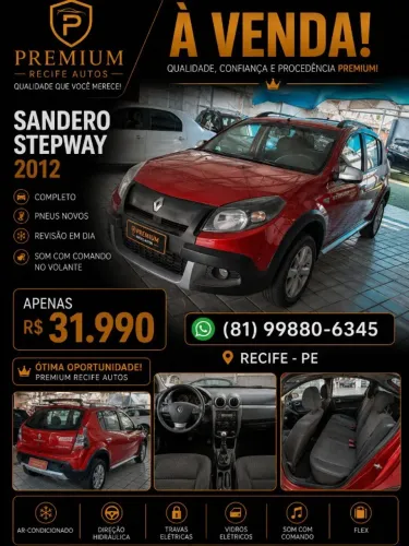 Renault Sandero Stepway Hi-flex 1.6 16V 5P 2012