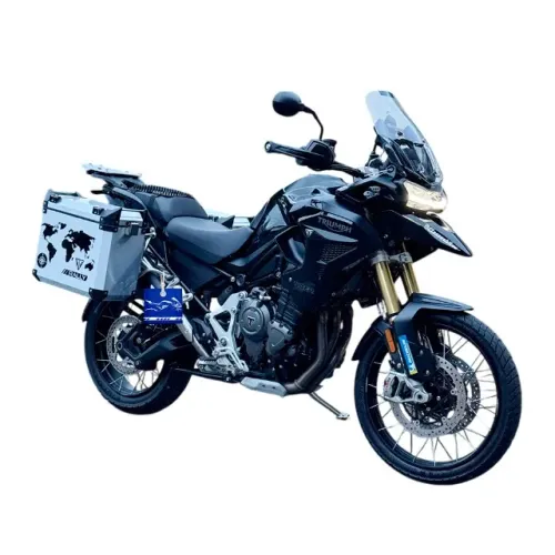 Baus Laterais 37l Par Rally Braz Acessorios Tiger 900 Tiger 1200 Novos - Loja Online
