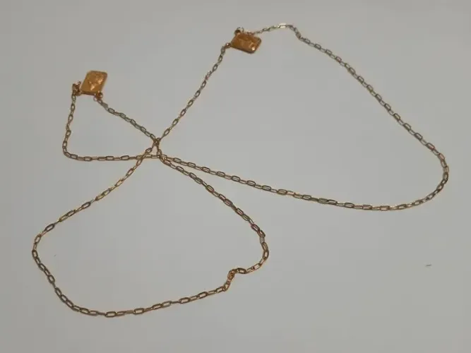 Escapulário de Ouro 18k - 7.5 Gramas