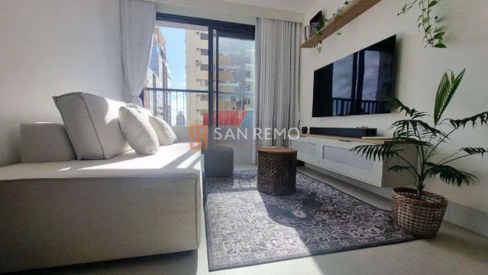 Canto | Flat 1 quarto, sendo 1 suite