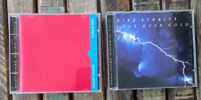 2 álbuns Dire Straits - remasterizados