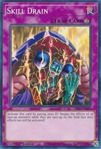 Yugioh!!! Skill Drain SR13-PT040 Common