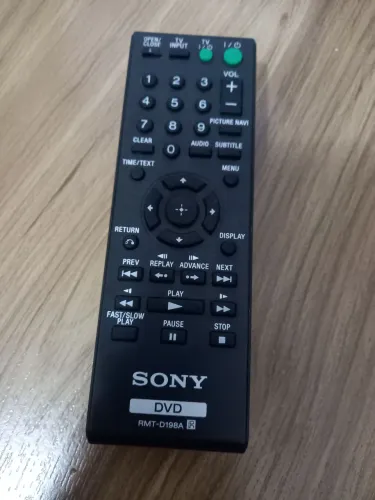 CONTROLE SONY DVD RMT-D198A