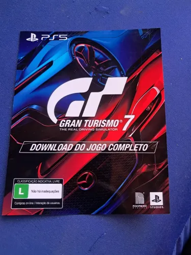 Gran Turismo 7 - PS5 (Voucher Original / Lacrado)