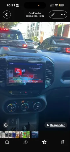 Vendo multimídia da Fiat toro 