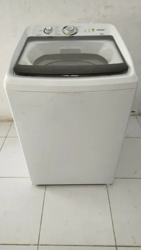 MÁQUINA DE LAVAR ROUPA CONSUL CESTO INOX 12KG COM GARANTIA 