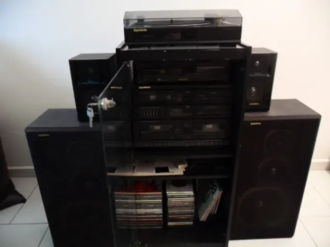 Som Aparelho Gradiente Conquest Ds 66 Matrix C/rack Detalhe