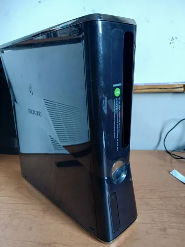 Carcaça xbox360 Black piano 