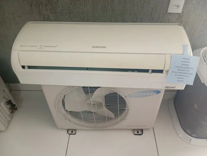 Ar condicionado Samsung 9 mil btus inverter