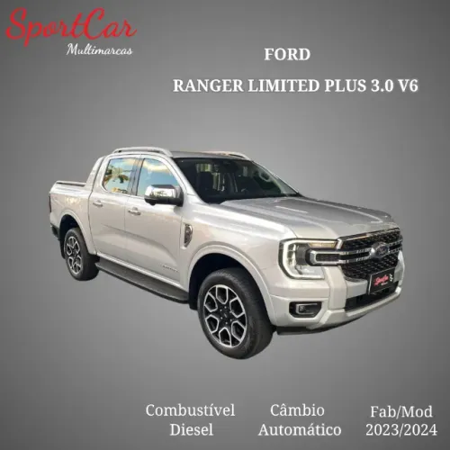 Ford Ranger Limited+ 3.0 V6 4X4 CD TB DIE AUT 2024