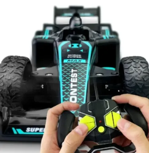 Carro de Controle Remoto Formula 1 Azul