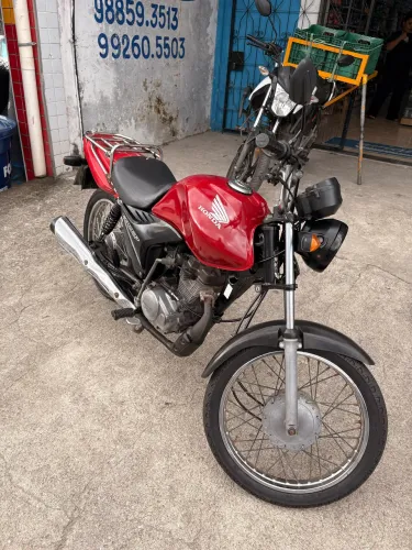 Moto cargo vermelha 2013