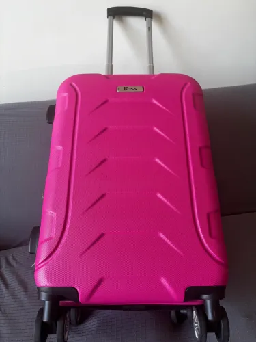 Mala de viagem Koss rosa