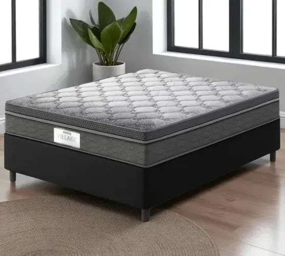 Oferta! Novo Conjunto Base e Colchão D28 Casal