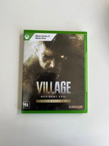 JOGO RESIDENT EVIL VILLAGE GOLD EDITION SEMINOVO - XBOX ONE E SERIES X