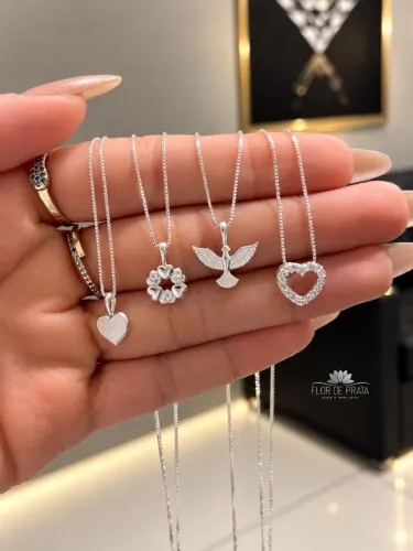 Colar Prata Feminino