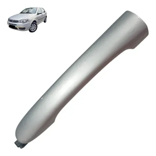 Macaneta Fiat Palio Strada Siena Externa Puxador 2006 2020 Prata Dianteira/traseira