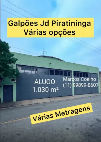 Imóvel para aluguel tem 1000 metros quadrados em Piratininga - Osasco - SP