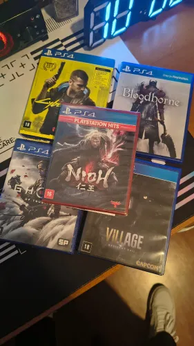 Lote de Jogos de PS4 Originais