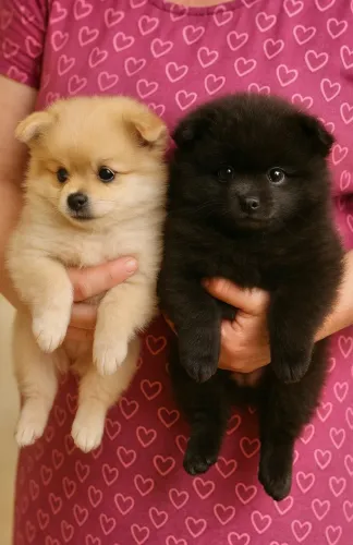 PROMOÇÃO Fêmeas Lulu da Pomerânia Filhotes SPITZ ALEMÃO ANÃO