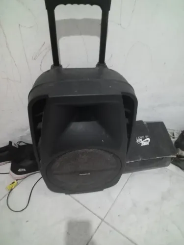 caixinha de som mundial falta só bateria 