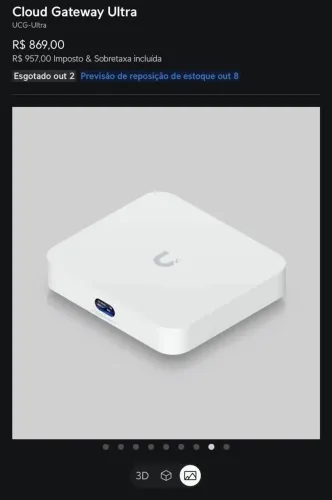 UCG Ultra Roteador Cloud Gateway