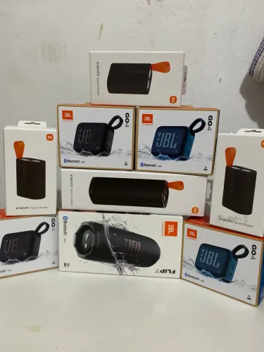 Caixas Bluetooth JBL e Xiaomi