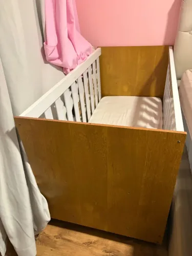 Berço mini cama 100% mdf e colchão