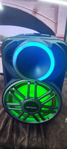 Caixa de som lenoxx 12" semi nova