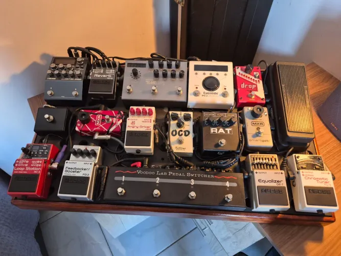 Vendo pedais boss mxr entre outros