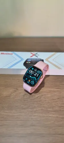 Smartwatch cor rosa original da microwear