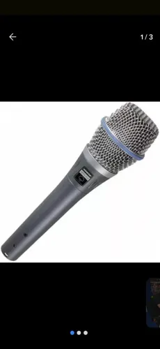 Microfone shure beta 87a 