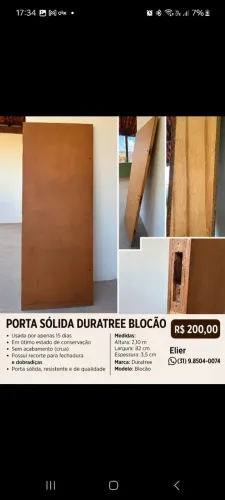 Porta Sólida Duratree Blocão