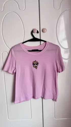 camiseta super poderosas florzinha bershka