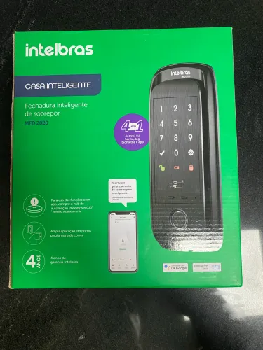 Fechadura Eletrônica MFD 2020 + Hub de Automação MCA 1002
