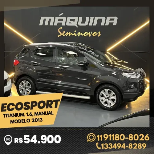 Ford Ecosport Titanium 1.6 16V Flex 5P 2013
