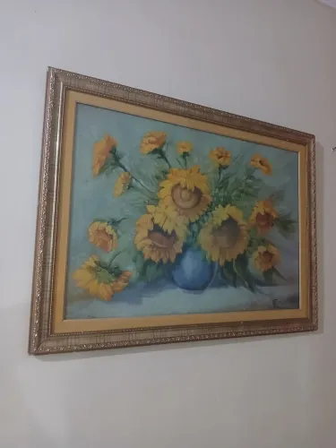Quadro de girassóis!