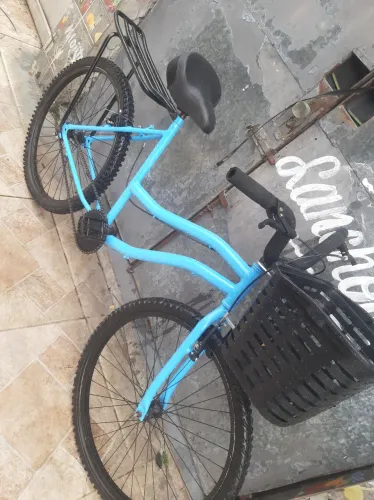 Linda bike feminina aro 26 pintura nova toda revisada quase tudo novo pronto pra pedalar 