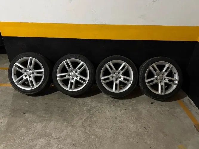 Rodas 17 + pneus Audi originais