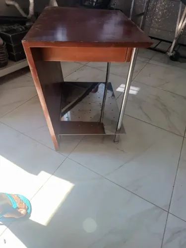 Mesa Bancada Industrial em Aço Inox
