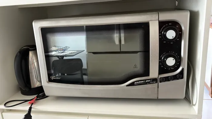 Forno Elétrico Fischer Gourmet Grill Inox 44L - Perfeito Estado