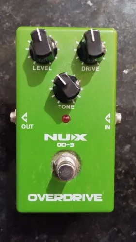 NUX OD-3 OVERDRIVE_ PEDAL DE EFEITO PARA GUITARRA