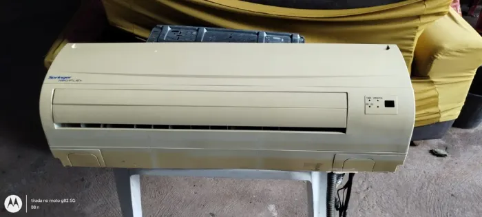 Vendo ar condicionado 18 mil BTUs frio e quente funcionando perfeitamente