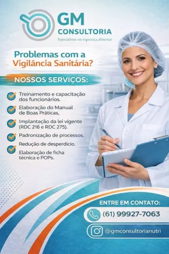 Vigilância Sanitária | UAN | Manual de Boas Práticas | Treinamentos POPS.